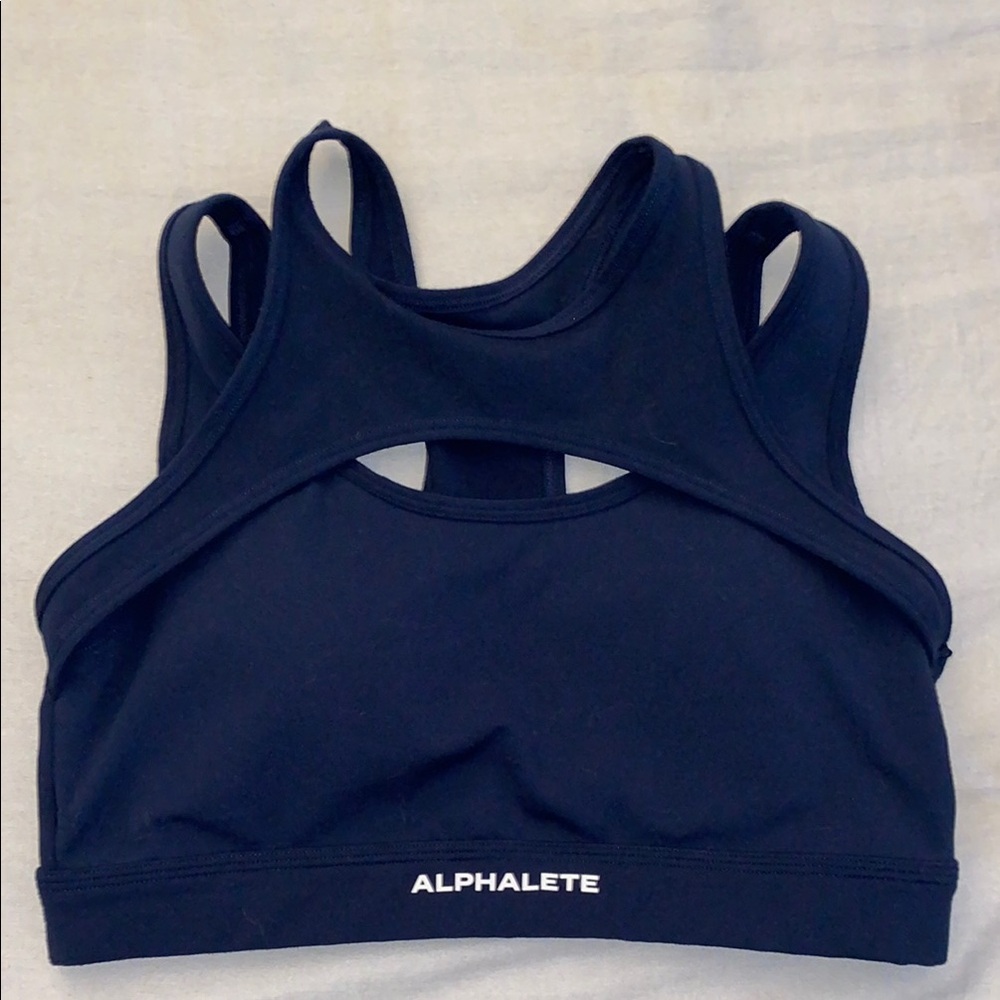 Alphalete Black Sports Bra